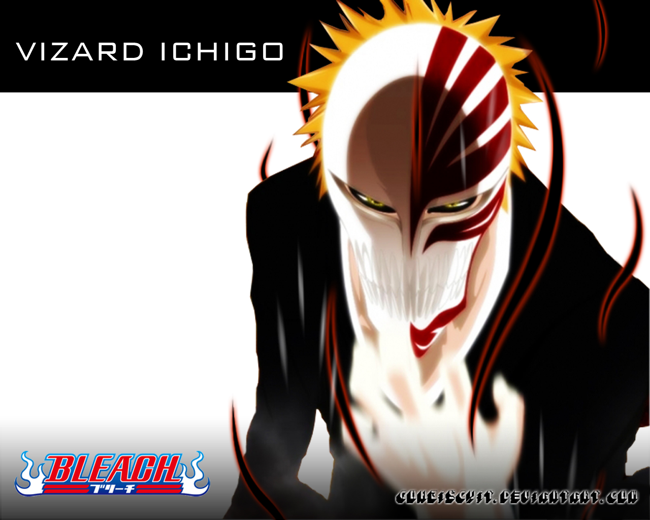 Vizard Ichigo Wallpaper by gohbiscuit on DeviantArt Vizard Ichigo Wallpaper by gohbiscuit on DeviantArt