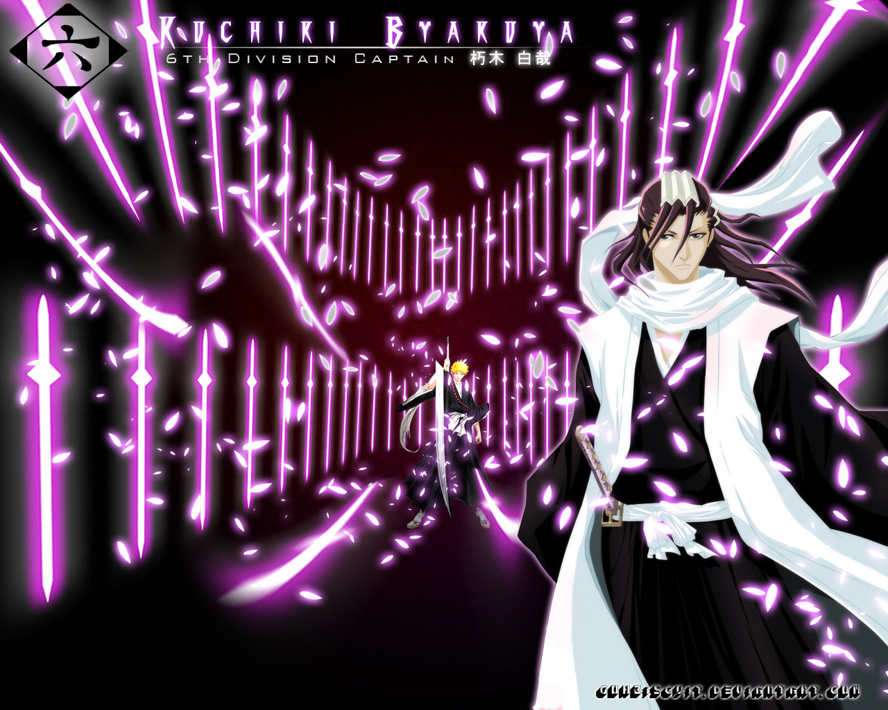 Kuchiki Byakuya Wallpaper by gohbiscuit on DeviantArt