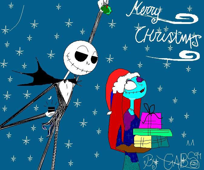 Merry Christmas- Jack n Sally by gabs94 on DeviantArt Merry Christmas- Jack n Sally by gabs94 on DeviantArt