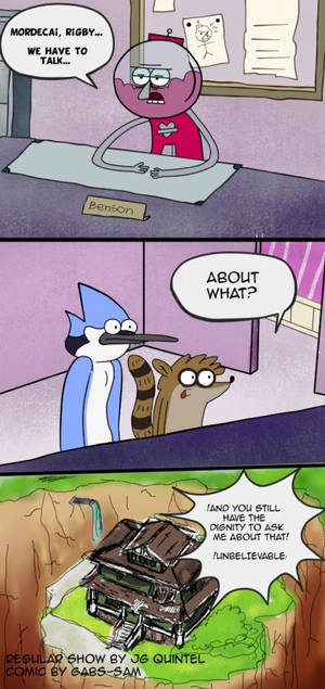 Regular show Comic