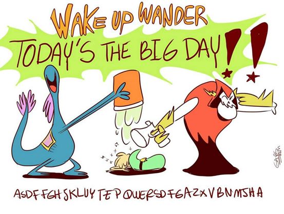 Wander over yonder