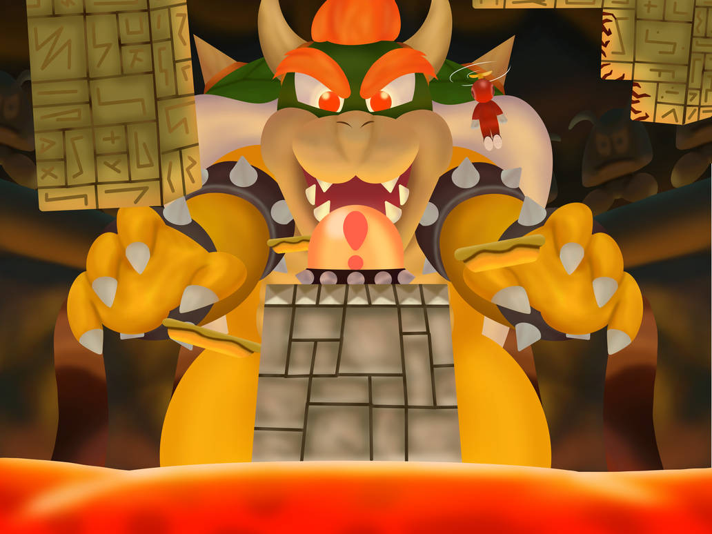 New Super Mario Bros. Wii Final Bowser By Cmgee On Deviantart