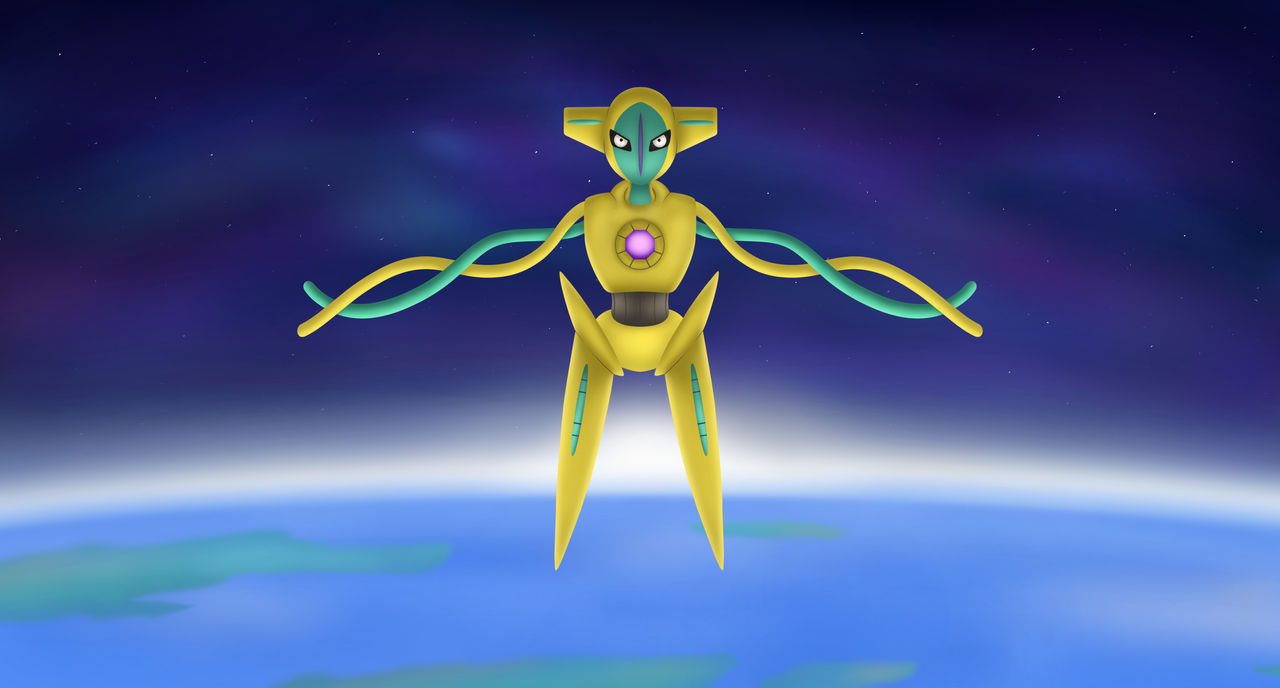 Deoxys (Shiny) by CMGee on DeviantArt