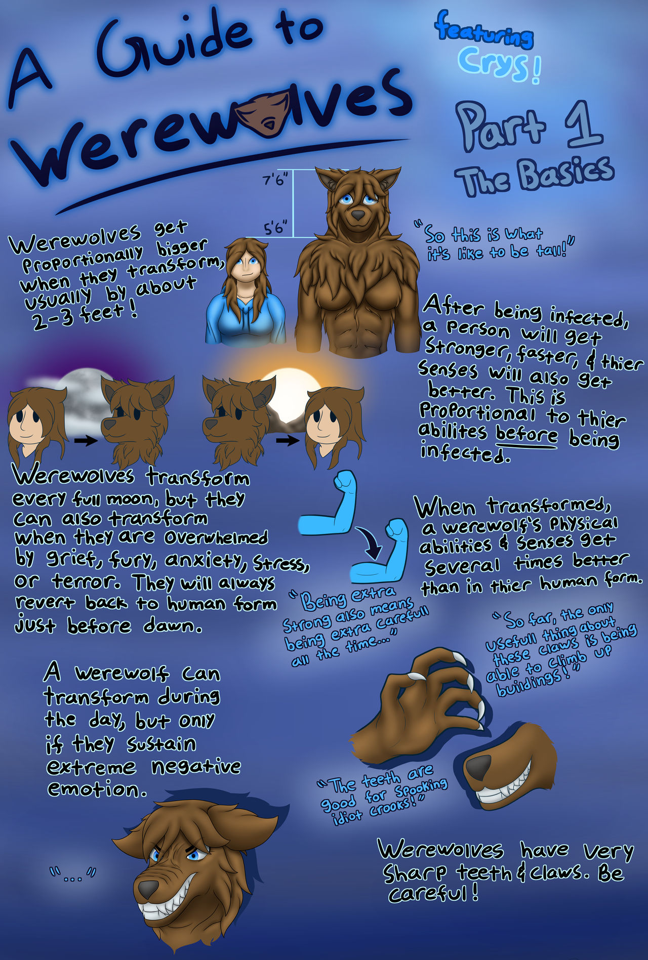 Werewolf Logic Part 1 The Basics by CMGee on DeviantArt