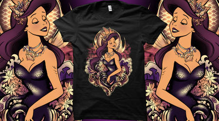 Vote The Dark Mermaid on Qwertee!