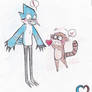 Mordecai x Rigby : Heart 4 U