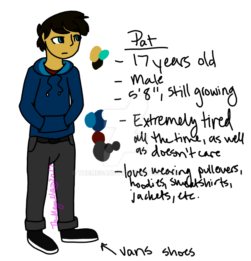 Pat Reference Sheet by TheMegaNut on DeviantArt