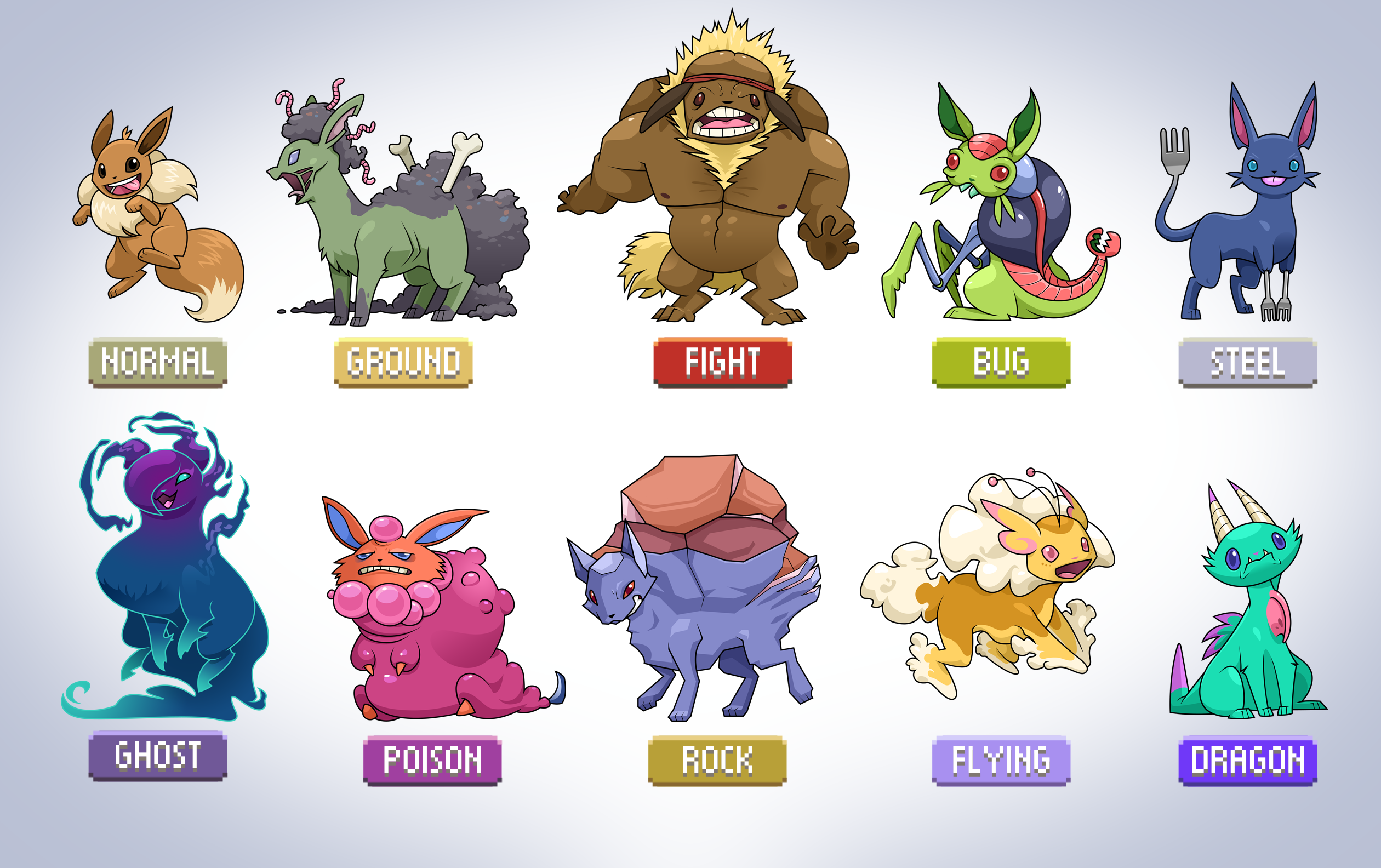 Old, and new? Eevee evolutions. : r/pokemon