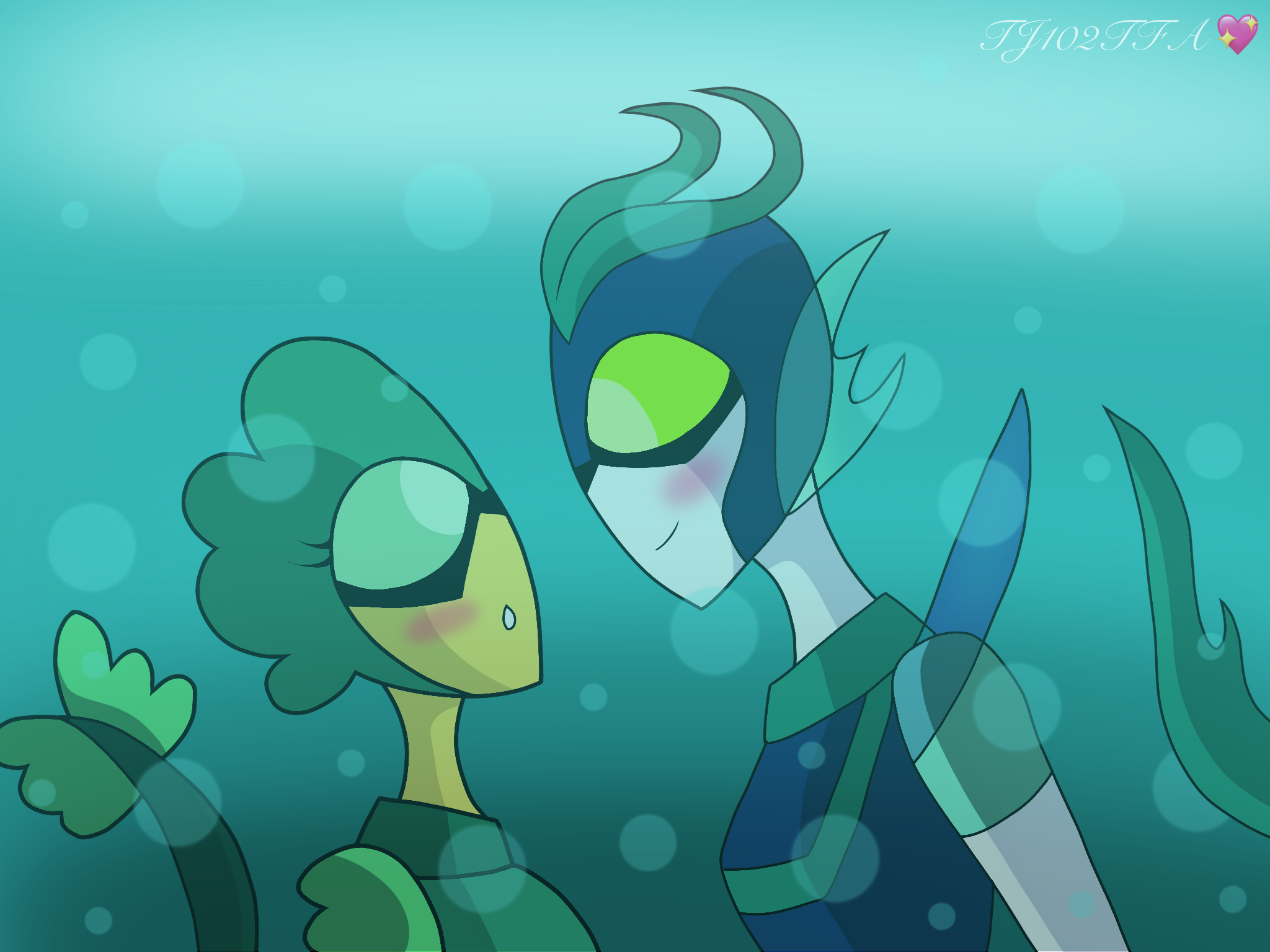 Nabnab and snail seline by DrawShip0412 on DeviantArt