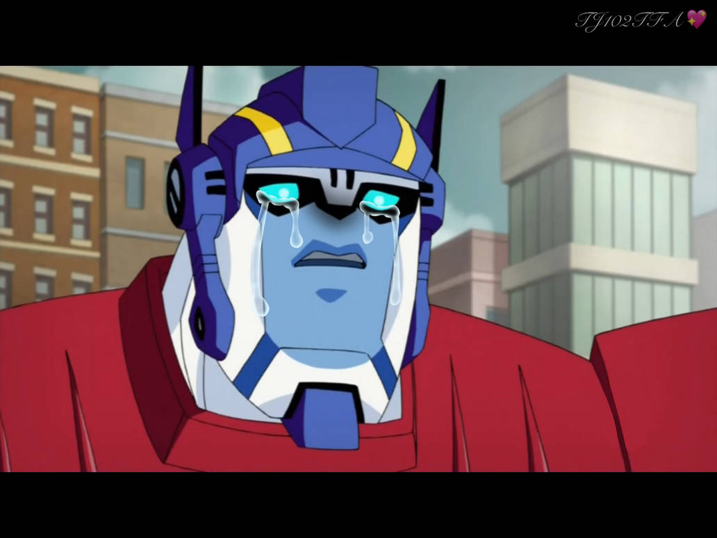 TFA Optimus prime crying (edit) by TJ102TFA on DeviantArt