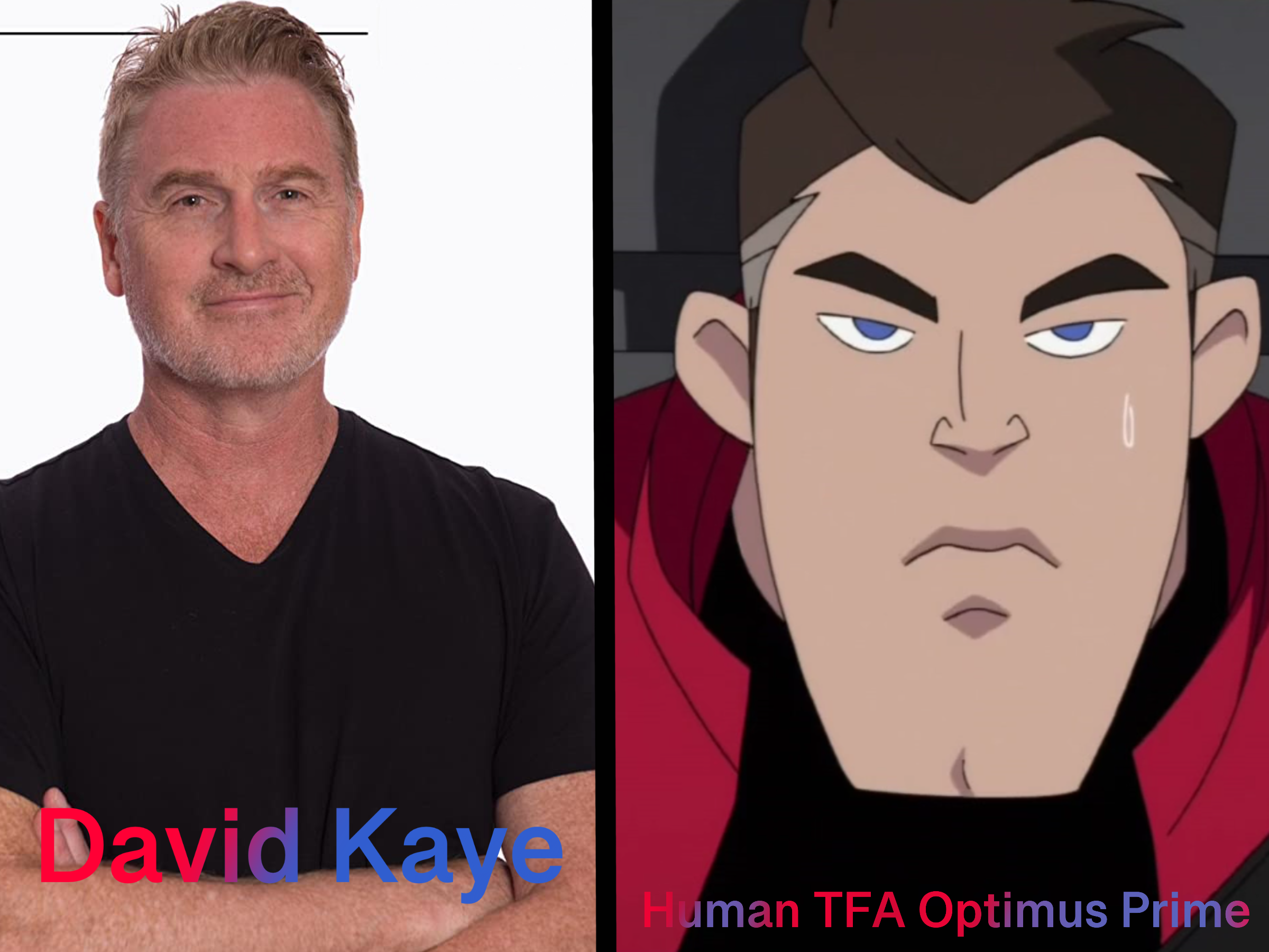 David Kaye transformers animated Human error by TJ102TFA on DeviantArt