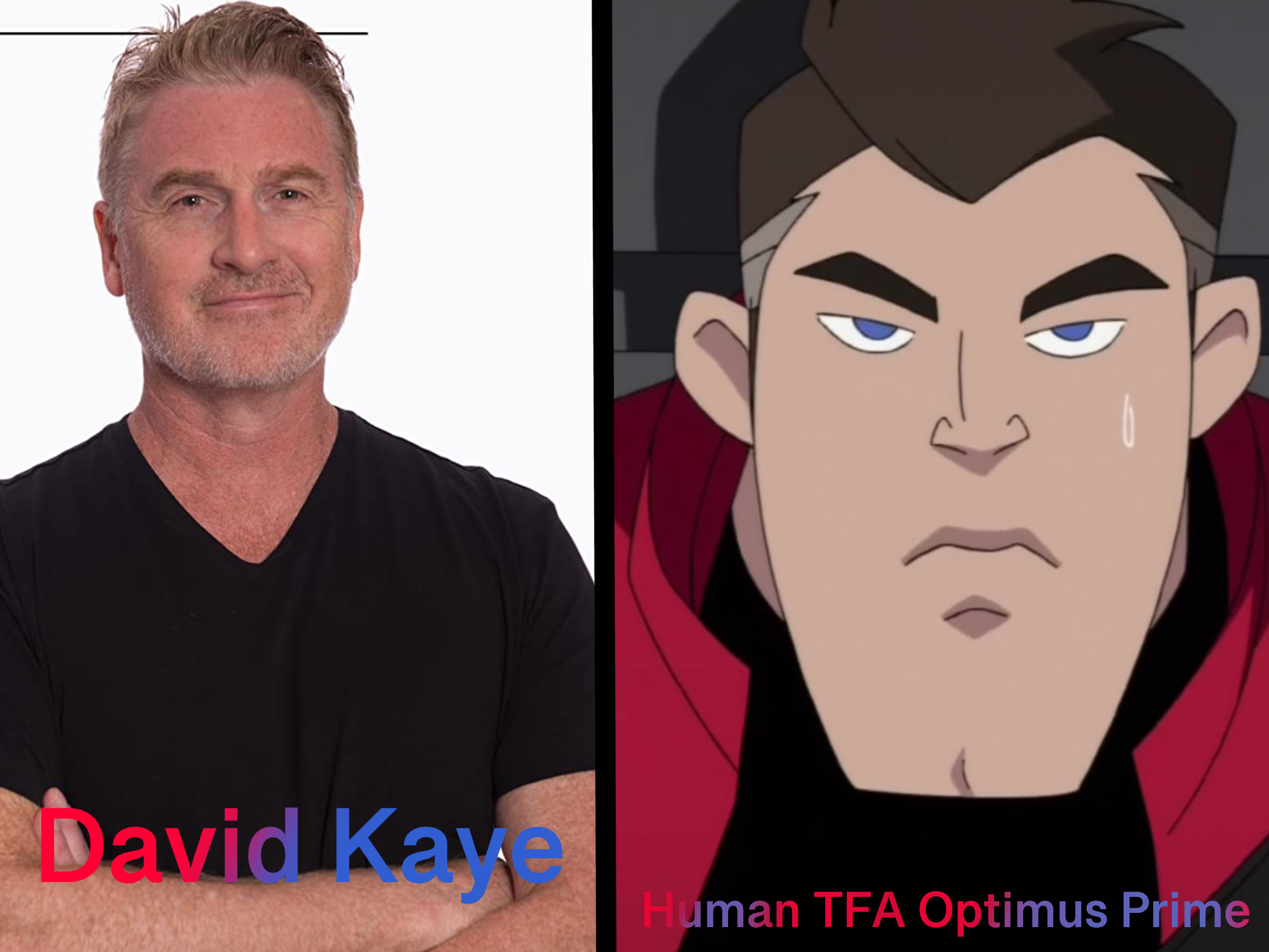 David Kaye transformers animated Human error by TJ102TFA on DeviantArt David Kaye transformers animated Human error by TJ102TFA on DeviantArt