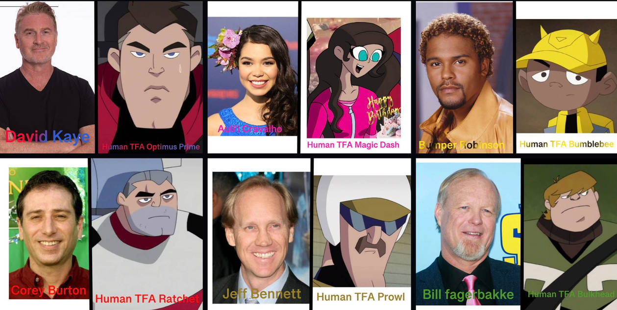 Transformers animated human error voice cast by TJ102TFA on DeviantArt