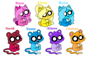 Poppy Playtime:Next Gen Baby Kittens and bears
