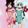 Mew Mew Ruby and Weiss