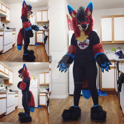 Full Partial Commission: Jericho Fox by RageandRoarCustoms