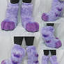 Multiple Parts Commission: Purple Knee-High Feet