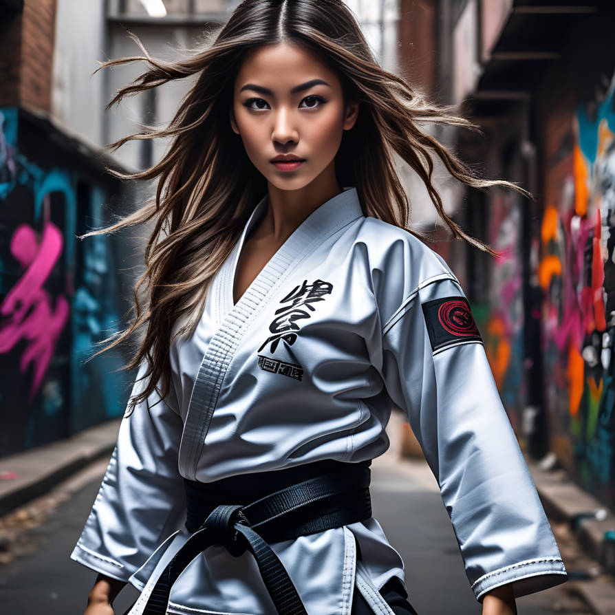 Karate Girl By DatSchoof On DeviantArt karate-girl-by-datschoof-on-deviantart