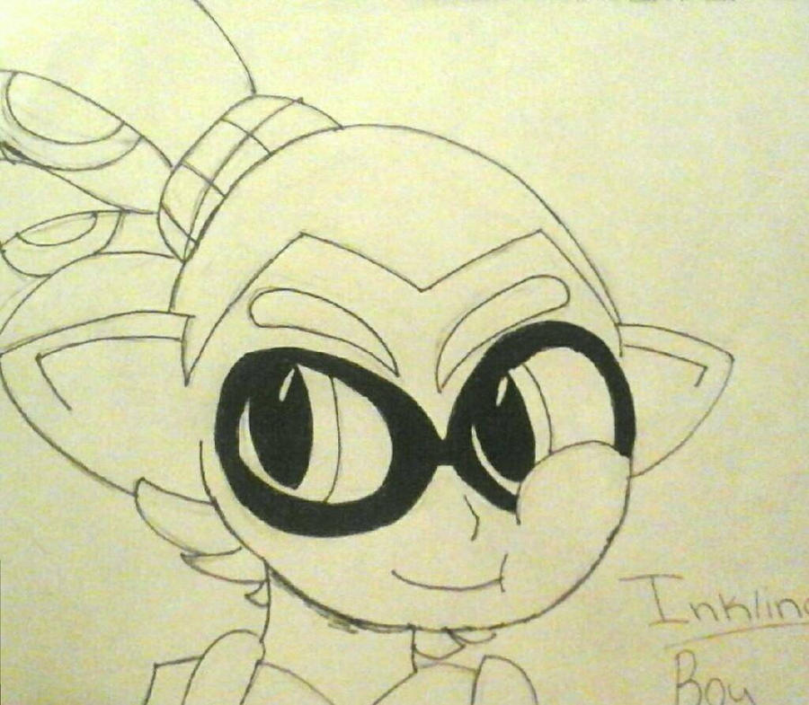 Inkling Boy (Paper) by 4Tarr-Wen on DeviantArt