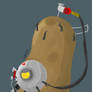 GLaDOS..as a potato (Portal 2)