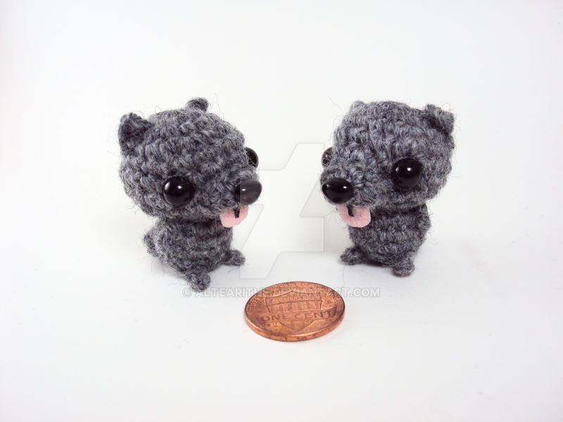 Custom Order - Two Wolf Puppies