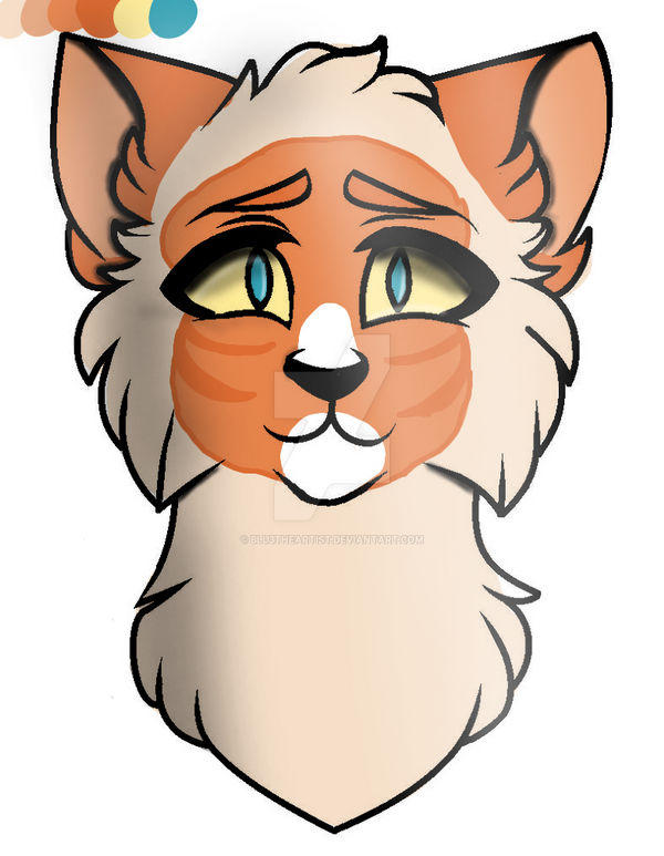 Warrior cat oc! by Blu3TheArtist on DeviantArt