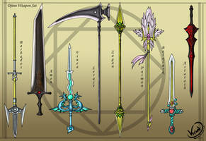 Djinn Weapon Set