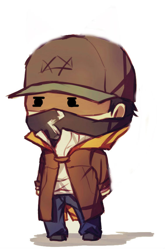 Watchdogs Chibi - Aiden Pierce