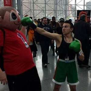 Little Mac vs. Villager!