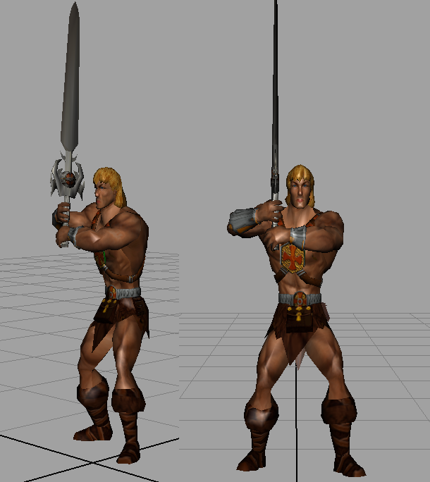 He Man Rigged Model He-man by euchreplayer23 on DeviantArt