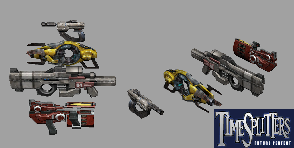 Time Splitters FP - SciFi Weapons by euchreplayer23 on DeviantArt