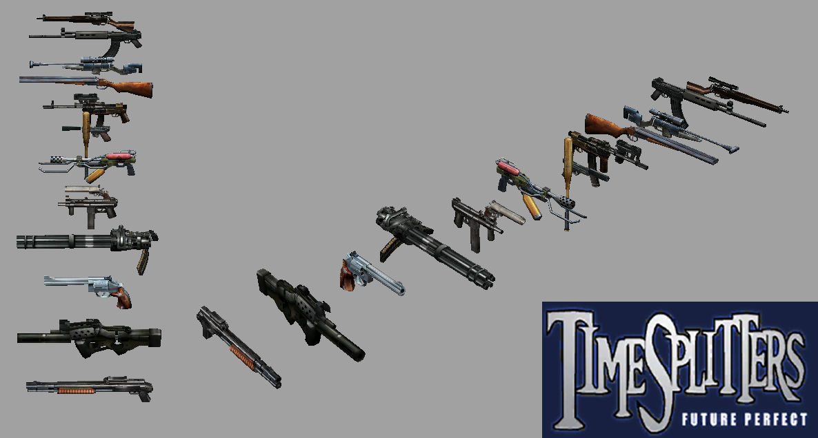 TimeSplitters FP - Modern Weapons by euchreplayer23 on DeviantArt