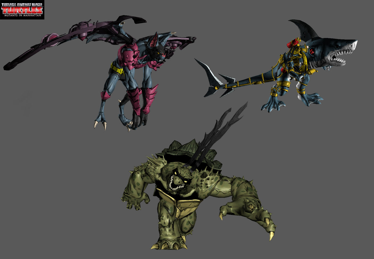 TMNT Mutants in Manhattan: Armaggon,Slash,Wingnut by euchreplayer23 on ...