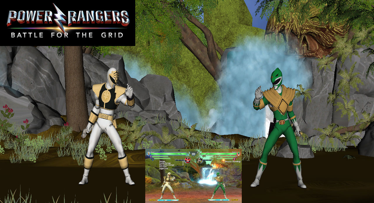 Power Rangers BftG: White Ranger vs Green Ranger by euchreplayer23 on ...