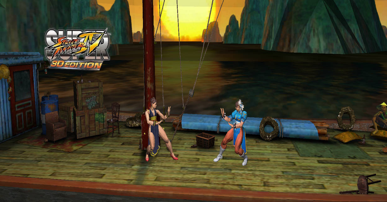 SSF IV 3D - Chun Li and 2 Stages by euchreplayer23 on DeviantArt