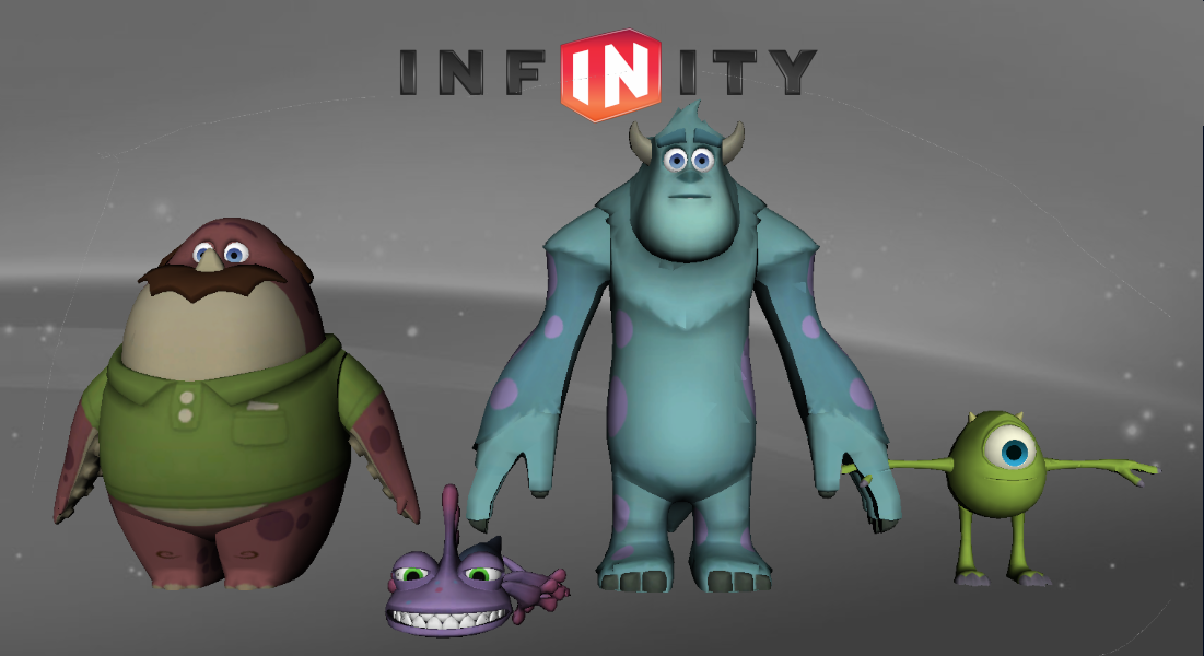 Deviantart Infinity Game Disney Infinity 1.0 - Monsters by euchreplayer23 on DeviantArt