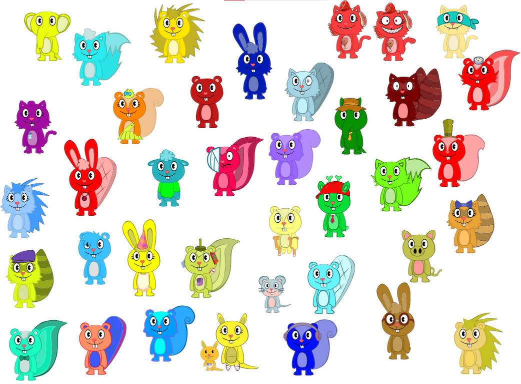 Treepeople Red All of the characters in Tree People by 54f5543 on DeviantArt