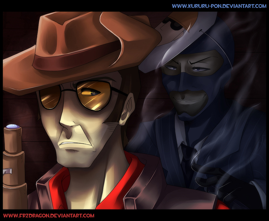 Tf2 Right Behind You By Uberzers On Deviantart