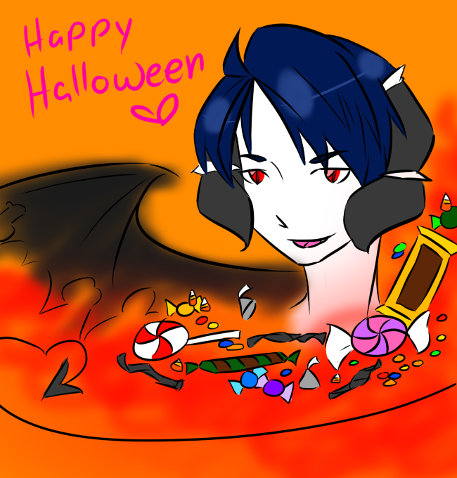 Sweet Devil Happy Halloweenie!!!