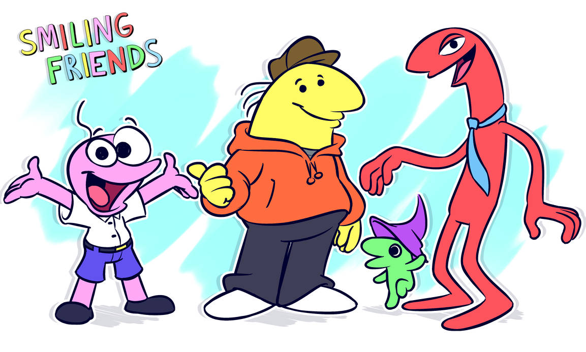 Smiling Friends by Muggyy on DeviantArt
