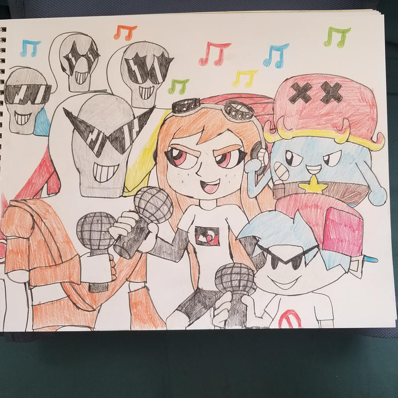 Meggy Spletzer VS Funky Force Rap Battle by YoshiX96 on DeviantArt