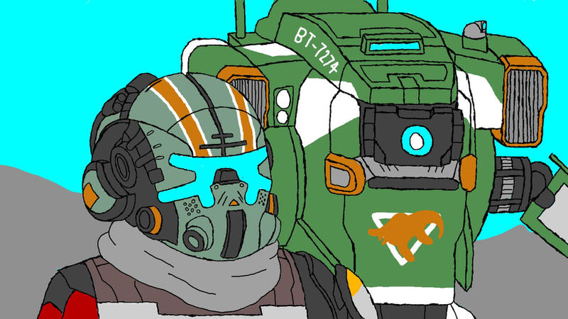 Jack Cooper and BT-7274 by YoshiX96 on DeviantArt