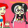 Sheena's Inksona and Fav Characters B-Day Gift
