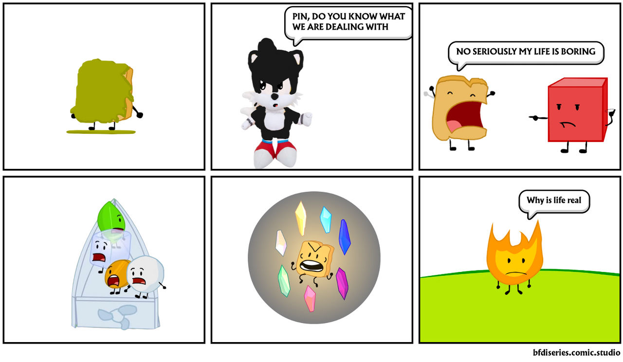 THEY UPDATED BFDI COMIC STUDIO TO ADD VOMIT WOODY by