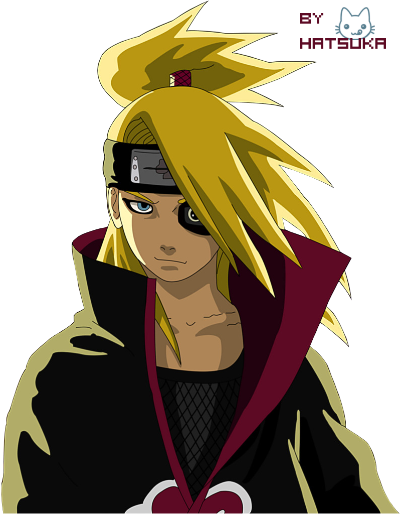 Etiqueta Akatsuki (Deidara) by JaquelineFrancoOwO on DeviantArt