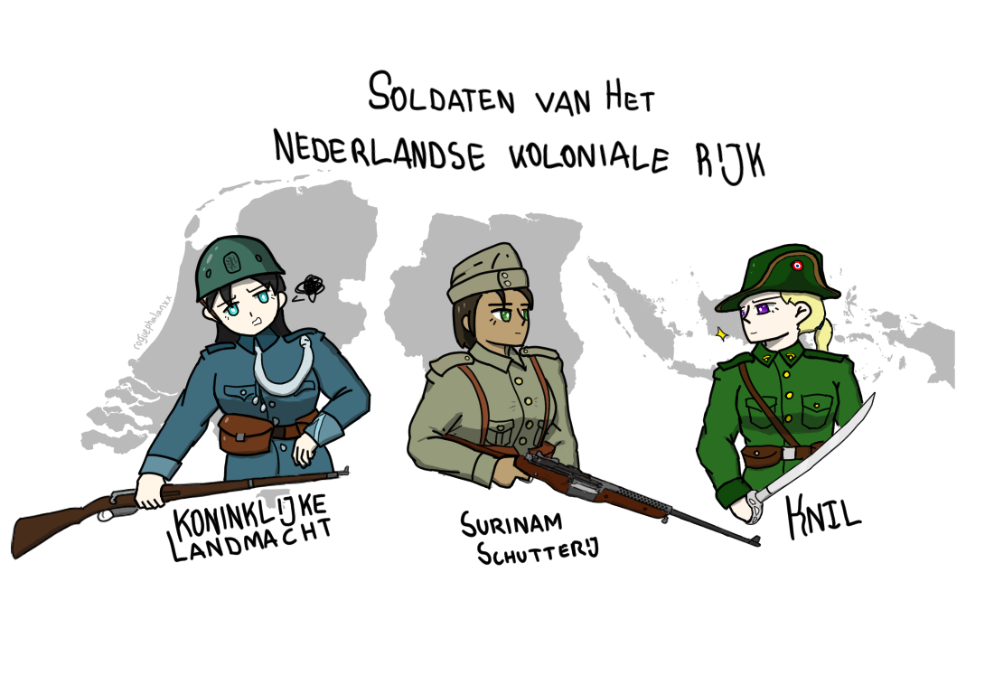 Soldiers of the Dutch Colonial Empire by roguephalanxx on DeviantArt