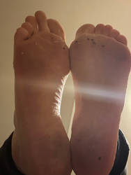 My soles from above ( dirty) 