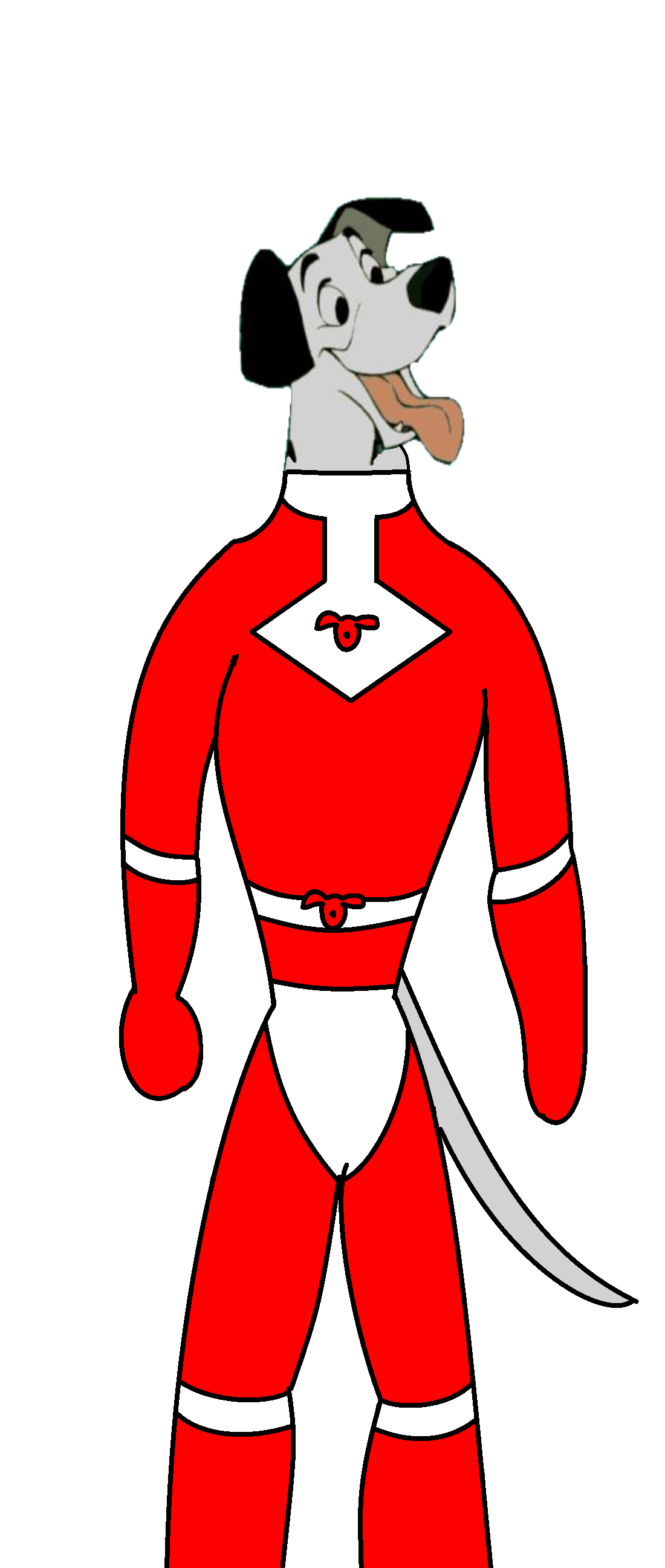 Red Pongo Pongo The Red Ranger (Unmasked) by BASEDCUBE95 on DeviantArt