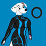 Perdita's Tron Outfit