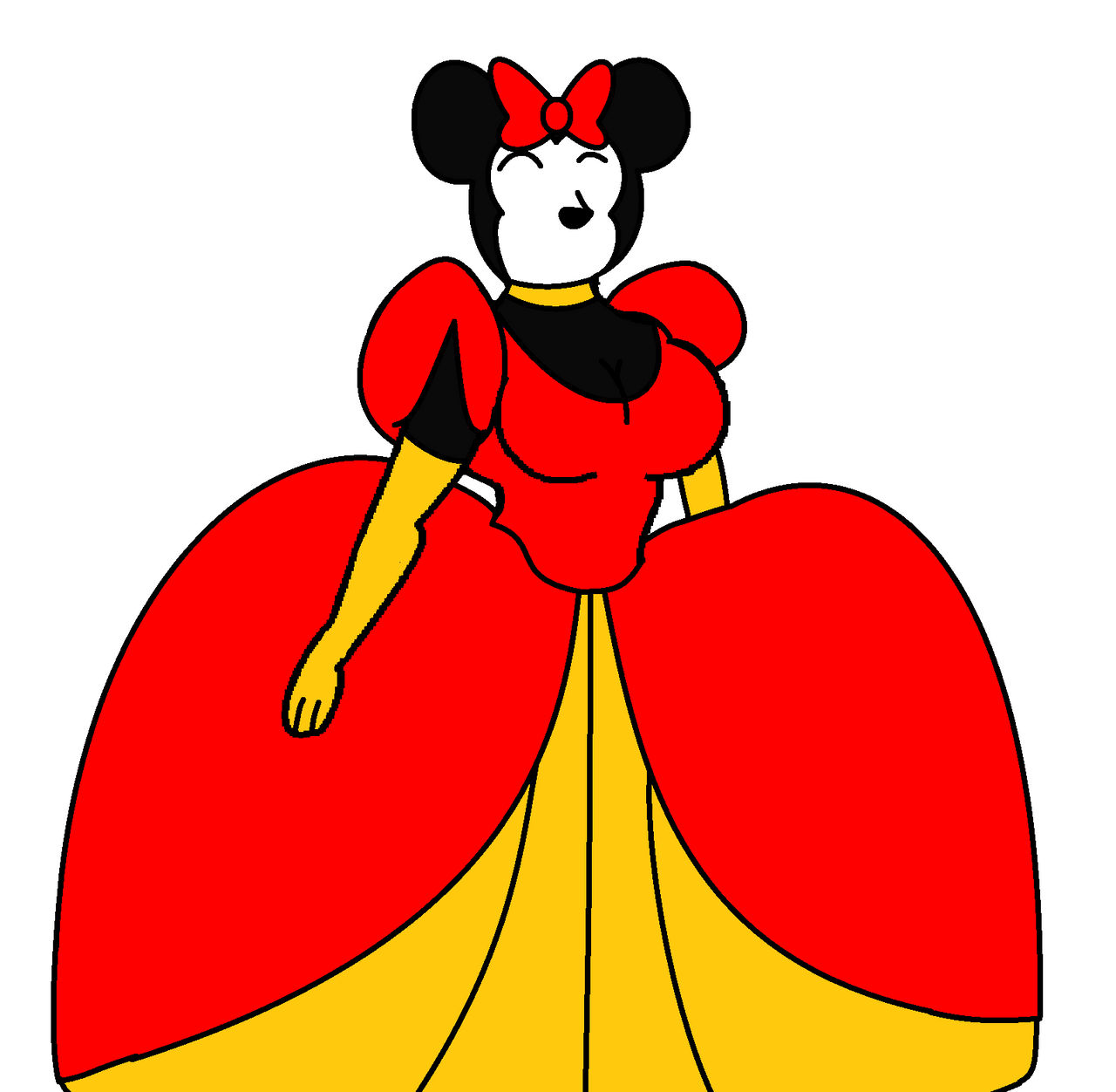 Princess Minnie Mouse by BASEDCUBE95 on DeviantArt
